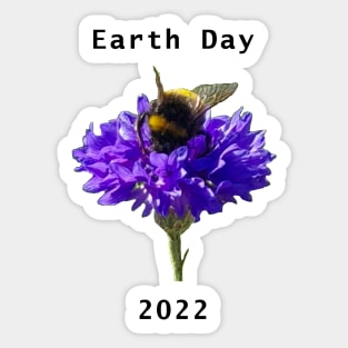 Earth Day Bumblebee 2022 Sticker